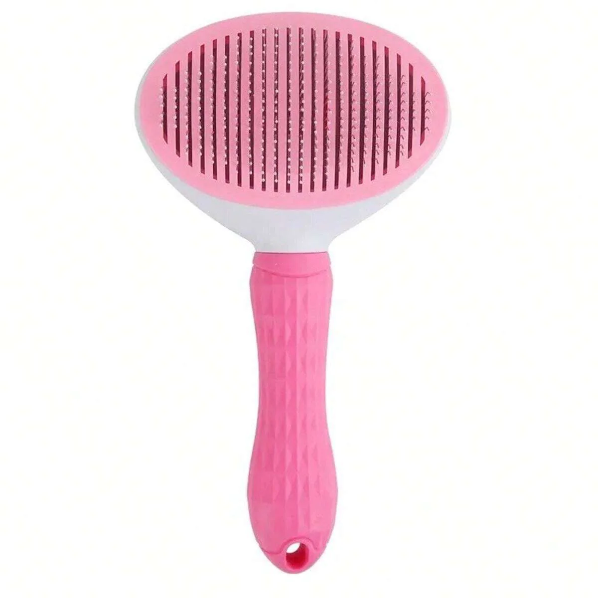 Cat Grooming Tools Cat Grooming Comb Pet Hair Removal Comb Non-Slip Stainless Steel Pet Comb - Image 3