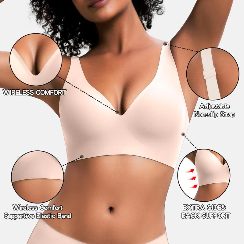 【new】Lymphatic Drainage Fat‑Burning  Detoxification Womens Comfortable Shaping  Powerful Lifting Bras - Image 4